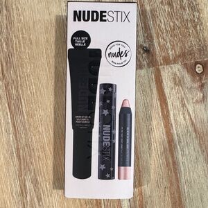 NUDESTIX Nudes Trio Eye Color Stick, Brow Gel, and Mascara Set